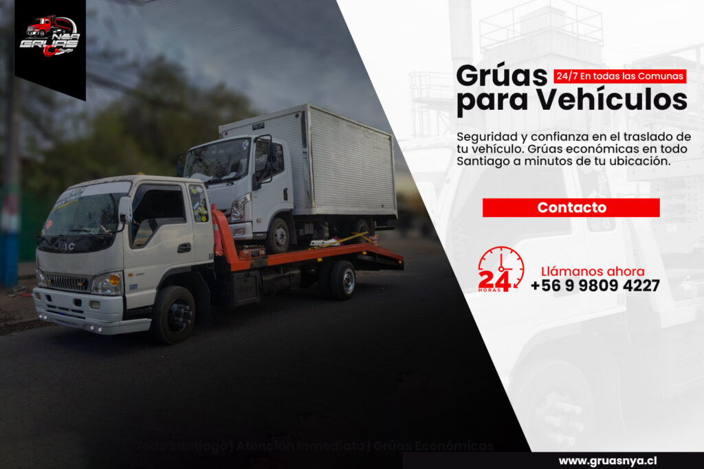 Grúas para Autos en Santiago